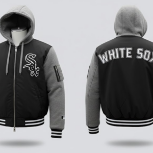 Chicago White Sox Bomber Hoodie Jacket - Southside Pride Outerwear