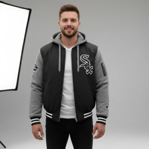 Chicago White Sox Bomber Hoodie Jacket - Southside Pride Outerwear