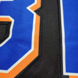 Customized New York Baseball Jersey Black - Mets Style Name Number
