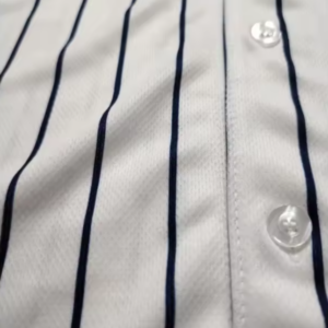Customized New York Baseball Jersey White - Pinstripe Yankees Style