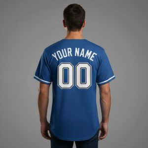 Customized Los Angeles Baseball Jersey Blue - Personalized Dodger Blue Gift