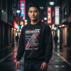 Honda 3D crewneck 3