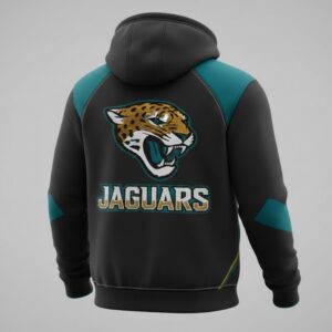 Jacksonville Jaguars 3D multiple pockets half zipper hoodie 2026 2