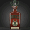 Milwaukee Bucks NBA Custom Whiskey Bottle Decanter - Fear The Deer Greek Freak Gift