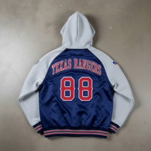 Texas Rangers Bomber Hoodie Jacket - World Series Champions Gift
