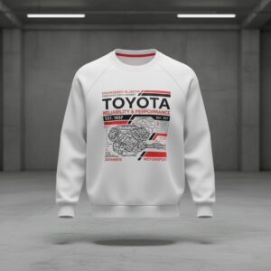 Toyota 3D crewneck 1