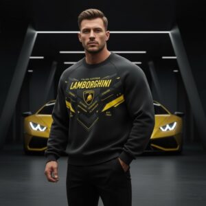 lamborghini 3D crewneck 3