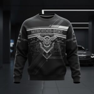 mercedes benz 3D crewneck 1