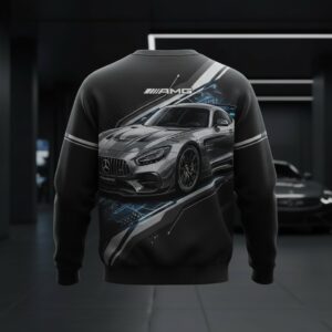 mercedes benz 3D crewneck 2