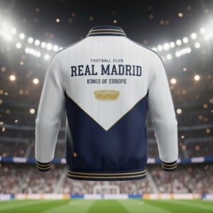 real madrid VARSITY TRACK JACKET 2