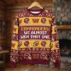 Washington Commanders Ugly Christmas Sweater – NFL “We Almost Won That One” Humorous Fan Gear