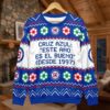 Cruz Azul Liga MX Ugly Christmas Sweater – “Este Año Es El Bueno” Legendary Blue Soccer Pullover