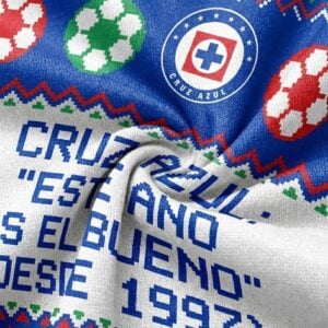 Cruz Azul Liga MX Ugly Christmas Sweater – “Este Año Es El Bueno” Legendary Blue Soccer Pullover