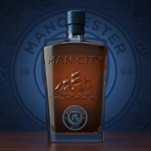 Manchester City Whiskey Bottle - Premier League Champions Gift