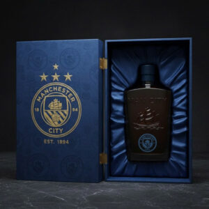 Manchester City Whiskey Bottle - Premier League Champions Gift
