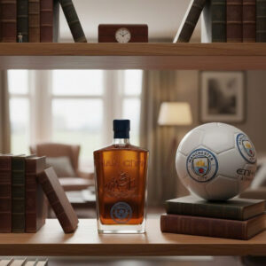 Manchester City Whiskey Bottle - Premier League Champions Gift