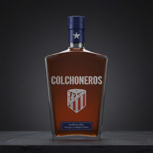 Atletico Madrid Whiskey Bottle - Colchoneros Fan Gift