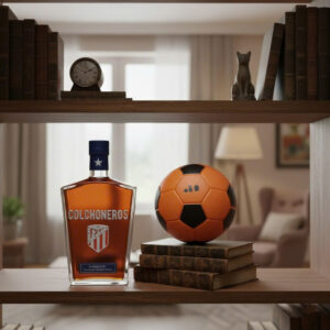 Atletico Madrid Whiskey Bottle - Colchoneros Fan Gift