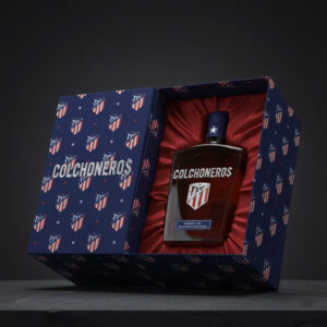 Atletico Madrid Whiskey Bottle - Colchoneros Fan Gift