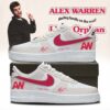 Alex Warren Lil Orphan finding family on the road Custom AF1 Shoes