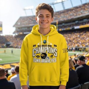 Iowa Hawkeyes 2025 Reliaquest Bowl Champions Hoodie
