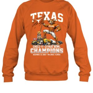 Texas Longhorns Cheez-It Citrus Bowl Champions 2025 T-Shirt