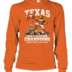 Texas Longhorns Cheez-It Citrus Bowl Champions 2025 T-Shirt