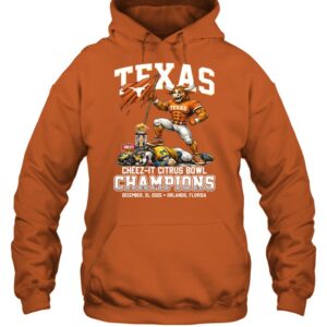 Texas Longhorns Cheez-It Citrus Bowl Champions 2025 T-Shirt