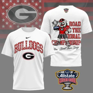 Georgia Bulldogs NCAA Sugar Bowl Game Champions T-shirt