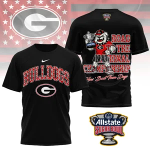 Georgia Bulldogs NCAA Sugar Bowl Game Champions T-shirt