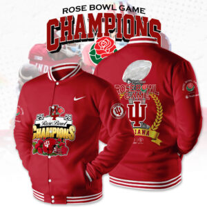 Custom Indiana Hoosiers Rose Bowl Champions Bomber Jacket