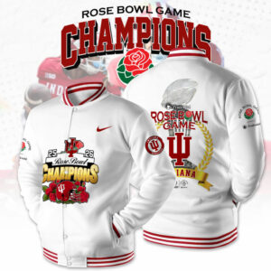 Custom Indiana Hoosiers Rose Bowl Champions Bomber Jacket