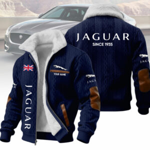 Personalized Jaguar Fleece Jacket