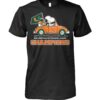 Miami Hurricanes x Snoopy Peanuts 2025 Cotton Bowl Champions T-Shirt