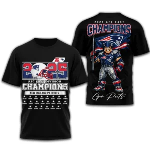 New England Patriots AFC East Champions Shirt