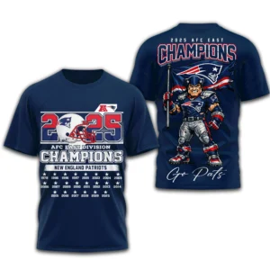 New England Patriots AFC East Champions Shirt