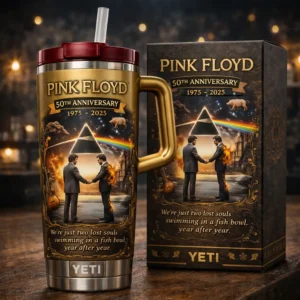 Pink Floyd 1975-2025 50th Anniversary Tumbler