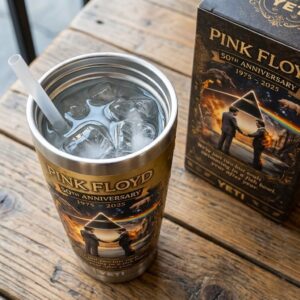 Pink Floyd 1975-2025 50th Anniversary Tumbler
