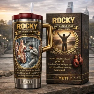 The Italian Stallion 1976-2026 50th Anniversary Tumbler