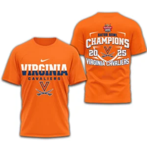 Virginia Cavaliers NCAA Gator Bowl Champions 3D TShirt