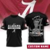 Alabama Crimson Tide 2025 Rose Bowl Champions Roster Custom Name T-Shirt