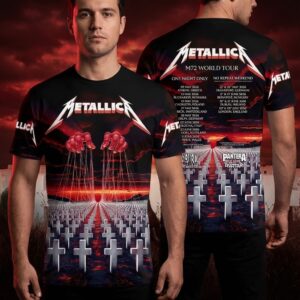 Metallica M72 World Tour 2026 Master of Puppets T-Shirt