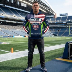 Seattle Seahawks America 250 1776-2026 Hoodie