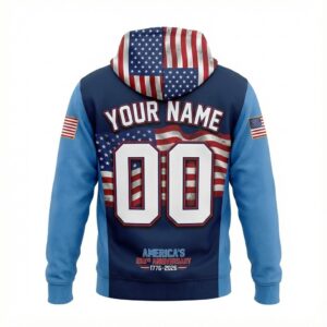Tennessee Titans America's 250th Anniversary 1776-2026 Hoodie
