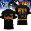 Houston Texans KISS Band T-Shirt