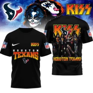Houston Texans KISS Band T-Shirt