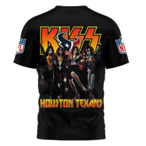 Houston Texans KISS Band T-Shirt