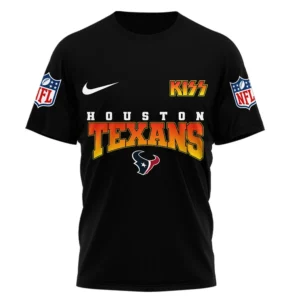 Houston Texans KISS Band T-Shirt