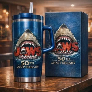 Jaws 50th Anniversary Tumbler