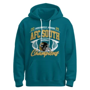 Jacksonville Jaguars AFC South Champions Hoodie 2025